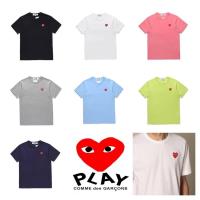 ราคา ♞,♘,♙เสื้อยืด Comme Des Garcons Play T-Shirt ใหม่+แท้ 100% WHF (26287661163)