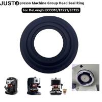 ราคา JUSTO Group Head Seal Ring, ปะเก็นหัวกลุ่มสากลทนความร้อน, อะไหล่ปลอดสาร BPA ซ่อมแหวนซีลไอน้ําสําหรับ DeLonghi ECO310/EC155/EC221 Espresso (51254491538)
