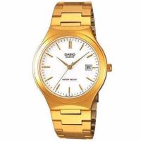 ราคา CASIO Standard นาฬิกาข้อมือผู้ชาย สีทอง/ขาว สายสแตนเลส รุ่น MTP-1170N-7ARDF (294009109)