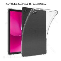 ราคา สําหรับ T-Mobile REVVL Tab 2 Tab2 10.1 นิ้ว 2025 กรณีถุงลมนิรภัยหนาซิลิโคนนุ่ม Clear Funda Revvl Tab10.36 "TPU Shell (46103972030)