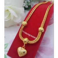 ราคา (ใช้โค๊ด AUGIAAM7 ลดเพิ่ม 70.-)สร้อยคอระย้า หนัก 2 บาท ความยาว 20 นิ้ว งานโคลนนิ่งเสมือนจริง (10523620427)