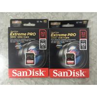 ราคา SanDisk Extreme Pro SD Card 32GB ความเร็ว อ่าน 95MB/s เขียน 90MB/s (1387691388)