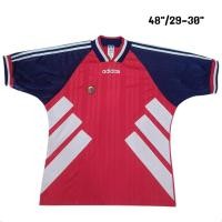 ราคา ADIDAS Vintage Norway 1994/1995 Original JERSEY football Shirt เสื้อบอล อดิดาส ทีมชาตินอร์เวย์ สีแดงกรม มือสอง สภาพดี (41805992199)