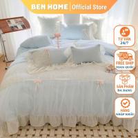 ราคา ชุดเครื่องนอน 4 ชิ้นนุ่มคุณภาพสูงรวมกันลูกไม้หรูหราและหรูหราสุดๆไฮโซ (43414538071)