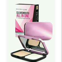 ราคา Maybelline Clear Smooth All In one Shine Free Cake Powder no.01 Light (ขาวอมชมพู) (708082324)