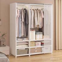 ราคา ตู้เสื้อผ้าผ้าตู้เสื้อผ้ากันฝุ่นหอพักเรียบง่ายสไตล์ญี่ปุ่นความจุขนาดใหญ่สไตล์ใหม่ตู้เสื้อผ้าตู้เก็บของในครัวเรือนห้องเช่าห้องนอน ทําเอง6 (56702526568)