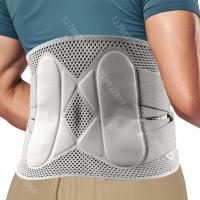 ราคา 1PCS Back Brace for Men Lower Back - Breathable & Comfort Lumbar Support Big Belly Support for Lower Backs (56703867037)