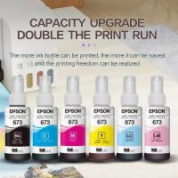 ราคา Epson 673ink Original genuine refill L series L850 L800 L805 L810 L1800 R33 no box (27661975342)