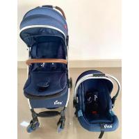 ราคา ปล่อยรถเข็นเด็กคู่คาร์ซีทกระเช้า Fico รุ่น OHIO NEW : D289 ใช้งาน1ครั้ง ราคาเต็ม6900 (22684661098)