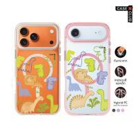 ราคา CaseClub เคสไอโฟน เคส ขอบสี เคสแม่เหล็ก ลาย Multi Dino ไดโนเสาร์สีสันสดใส สำหรับ i17 Pro Max/i17 Pro/i Air (40272356256)