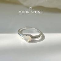 ราคา MEETแหวนเงิน Moon stone แหวนสวยๆ แหวนเงินสวยๆ แหวนมงคล แหวนแฟชั่น แหวนแท้ เซตแหวน แหวนผู้หญิง (24259800916)