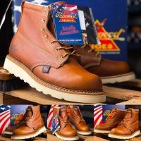 ราคา Thorogood 814-4355 Plain toe Made in USA ไซร์ 7 D (29158471610)