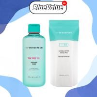 ราคา BRINGGREEN Tea Tree Cica Soothing Toner cotton set - 250ml / 500ml (48203222492)