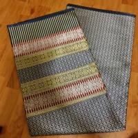 ราคา ลายยกดอกลำพูน สีกรมท่า ผ้าทอทั้งผืน (ผ้าฝ้าย ผ้าไทย ผ้าซิ่น) (40710199208)