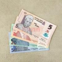 ราคา Nigeria Total 4 Coins Collection ธนบัตร ยี่ห้อใหม่คอลเลกชัน Fidelity BH260109 (26544008907)