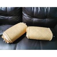 ราคา หมอนคล้า ปลอกหมอนคล้า หมอนทำจากต้นคล้า ขนาด12x7นิ้ว (24774671338)
