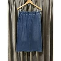 ราคา Uniqlo แท้100% มือสองสภาพใหม่กระโปรงชนช้อปตอนนี้ยีนยืดสีฟอกตามภาพ (21528296651)
