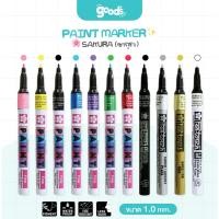 ราคา ปากกาเพ้นท์ SAKURA ปากกา มาร์คเกอร์ หัวเล็ก ซากุระ หัว 1.0mm PAINT MARKER / Pen-touch(จำนวน 1 ด้าม) (26881567391)