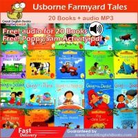 ราคา *พร้อมส่ง ไฟล์เสียงusb* หนังสือนิทานเด็กภาษาอังกฤษ 20เล่ม Usborne First experiences Usborne Farmyard tales + เสียงบรรยาย (7695135814)