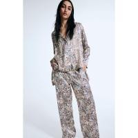 ราคา H&M(เอชแอนด์เอ็ม) กางเกงแพนท์ซิลค์ลายกราฟิกพิมพ์ ผู้หญิง 1230781_1 (28225870225)