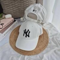 ราคา พร้อมส่ง ‼️หมวก MLB สีขาวปักดำ สวยมากของแท้ (29554993634)