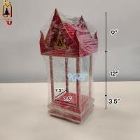 ราคา ตู้ไม้บุษบก ทรงไทย ใส่พระยืน พระทรงสูง งานไม้แท้ทำสีเงา (1895718484)