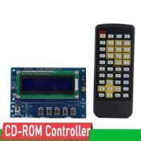 ราคา CD-ROM controller DVD-ROM IDE optical drive controller Audio Player ROM To Turntable+ REMOTE control Digital Display DIY ชุด (44265965730)