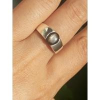 ราคา แหวนพลอยแบล็คสตาร์ ตัวเรือนเงิน (28864163036)