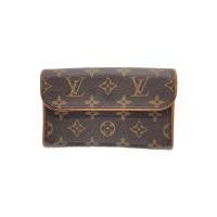 ราคา LOUIS VUITTON Waist Bag Pochette Florentine _ Monogram Canvas BRW PVC Total Pattern Direct from Japan Secondhand (56004006444)