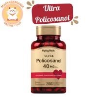 ราคา Ultra Policosanol 40 mg (โพลิโคซานอล) อาหารเสริม 200 Capsules สินค้านำเข้า พร้อมส่ง (27138919302)
