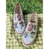 ราคา รองเท้าเพ้นท์ลายการ์ตูน (18450812459)