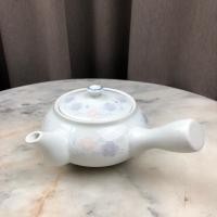 ราคา กาน้ำชาเล็กลายดอกไม้ งานญี่ปุ่น #เซรามิคมือสองญี่ปุ่น (6535093812)