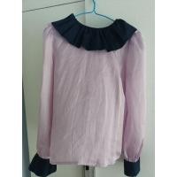 ราคา เสื้อเชิ้ตชีฟองสีม่วงอ่อน (7060549249)