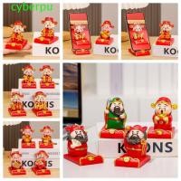 ราคา CYBERPULSE เครื่องประดับเทพเจ้าความมั่งคั่งจีน, รูปปั้นตกแต่งเทศกาลเรซิน ตุ๊กตาตรุษจีน, เทพเจ้าจีนน่ารัก Maitreya Guanyin ขาตั้งโทรศัพท์มือถือของขวัญปีใหม่ (49504217797)