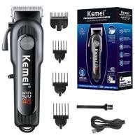 ราคา แบตตาเลี่ยน KM-1132 แบตตาเลี่ยน ปัตตาเลี่ยนตัดผมไฟฟ้าไร้สาย พร้อมที่รองหวี 4 ชิ้น (26953049026)