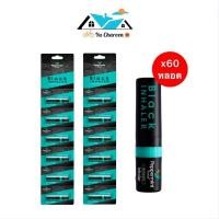 ราคา [60หลอด] Peppermint Field Black Inhaler ยาดม เปปเปอร์มิ้นท์ บรรเทาอาการคัดจมูกเนื่องจากหวัด หอมสดชื่น หายใจโล่ง ขนาด 2cc (24524775801)