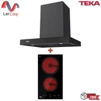 ราคา (Teka) เครื่องดูดควัน รุ่น LDH TC 60 BK + เตาไฟฟ้า รุ่น VE2 SC (28057218942)