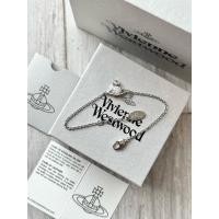 ราคา (มีโค้ดลด10%)พร้อมส่งVivienne westwood สร้อยข้อมือ รุ่น Mayfair ครบ 3 สี (48601155843)