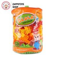 ราคา บล็อคตัวต่อ Block Play&Learn รุ่นถุงใหญ่ 320 ชิ้น (1718390156)