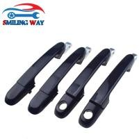ราคา 4 Pcs Black Outside Exterior Door Handle Set For Hyundai Accent 1.6L 2006 2007 2008 2009 2010 Front (54203386082)