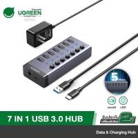 ราคา Ugreen รุ่น 7 - 10 Port 3.0 on off switchable usb3.0 Hub With 1m Usb type C To A Cable รุ่น 90305 และ 30779 (27557469836)