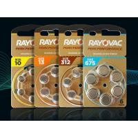 ราคา ถ่านRayovac peak (เบอร์10/13/312/675) แพค6ก้อน ของแทั (15598560715)