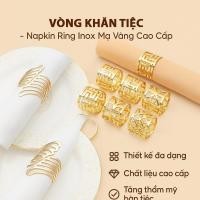 ราคา แหวนผ้าเช็ดปากโต๊ะจัดเลี้ยง – แหวนผ้าเช็ดปากสแตนเลสชุบทองและชุบเงินคุณภาพสูงของตกแต่งงานปาร์ตี้หรูหรา (42215098357)