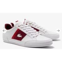 ราคา รองเท้าผ้าใบผู้ชายลาคอสท์ Lacoste Chaymon สีขาว(แท้) (29770657028)