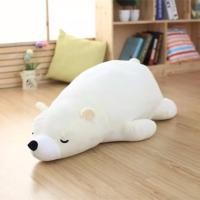 ราคา Sleeping Polar Bear Doll ตุ๊กตาหมี นอนหลับ Size 70 cm. (860434450)