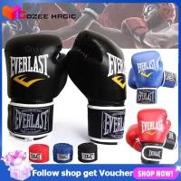 ราคา EVERLAST ถุงมือชกมวยไทย มวยไทย แบบมืออาชีพ สําหรับผู้ใหญ่ 6 8 10 12 14 ออนซ์ (23637226109)