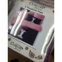 ราคา ผ้าปูที่นอน6ฟุต ตรา Cotton House ผ้านิ่ม 350 ส่งฟรี (62788751)