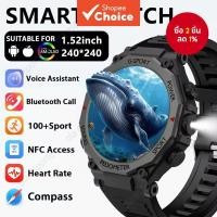 ราคา นาฬิกาสมาร์ทวอทช์ GPS ใหม่ โทรด้วยเสียง หน้าจอ AMOLED HD สําหรับผู้ชายและผู้หญิง นาฬิกาสมาร์ทวอทช์ วัดอัตราการเต้นหัวใจ ดูแลสุขภาพ กันน้ํา นาฬิกาฟิตเนส กีฬา (45350408765)