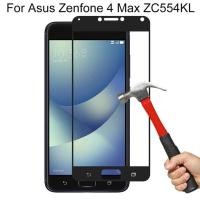 ราคา PREMIUM TEMPERED GLASS Full COVER กาวเต็ม ASUS ZENFONE 4 MAX PRO ZC554KL (47154576928)