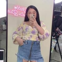 ราคา เสื้อครอปชีฟอง เสื้อสาวอวบ (9714851107)